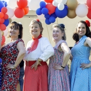 The Vintage Singers at our VE Day event at the Recreation Ground